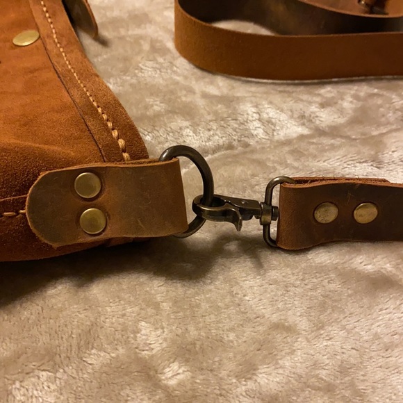 Taba High Quality Suede Cowhide Leather Purse NEW - Picture 6 of 10